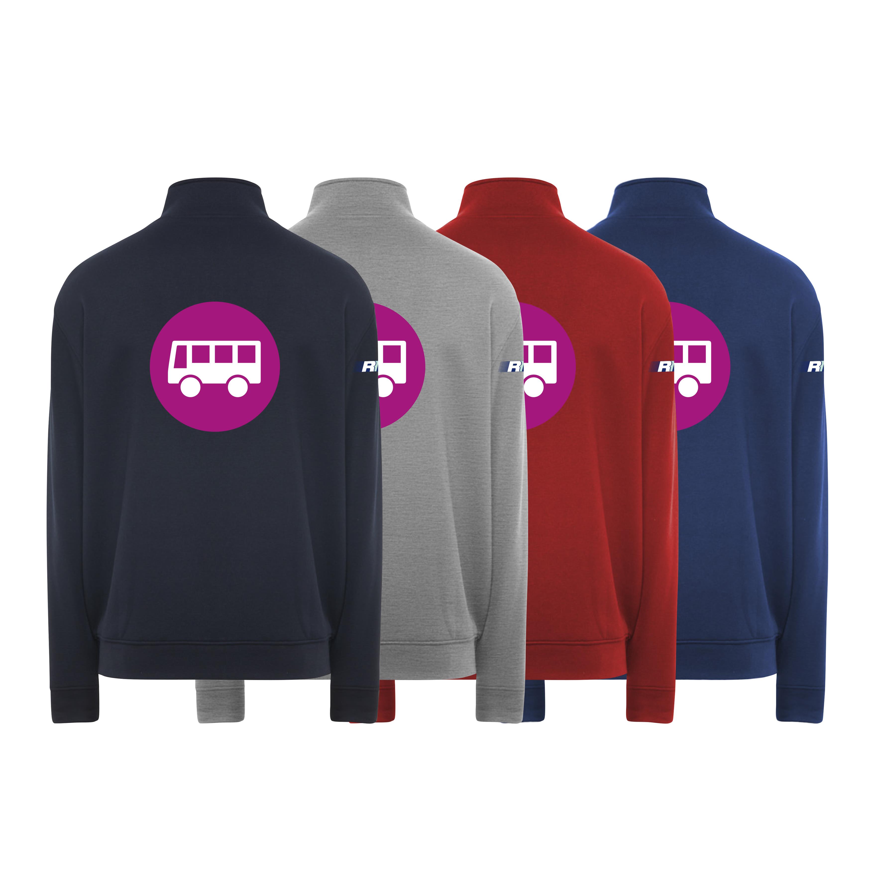 Ulan Sweatjacke , Bus-Pikto