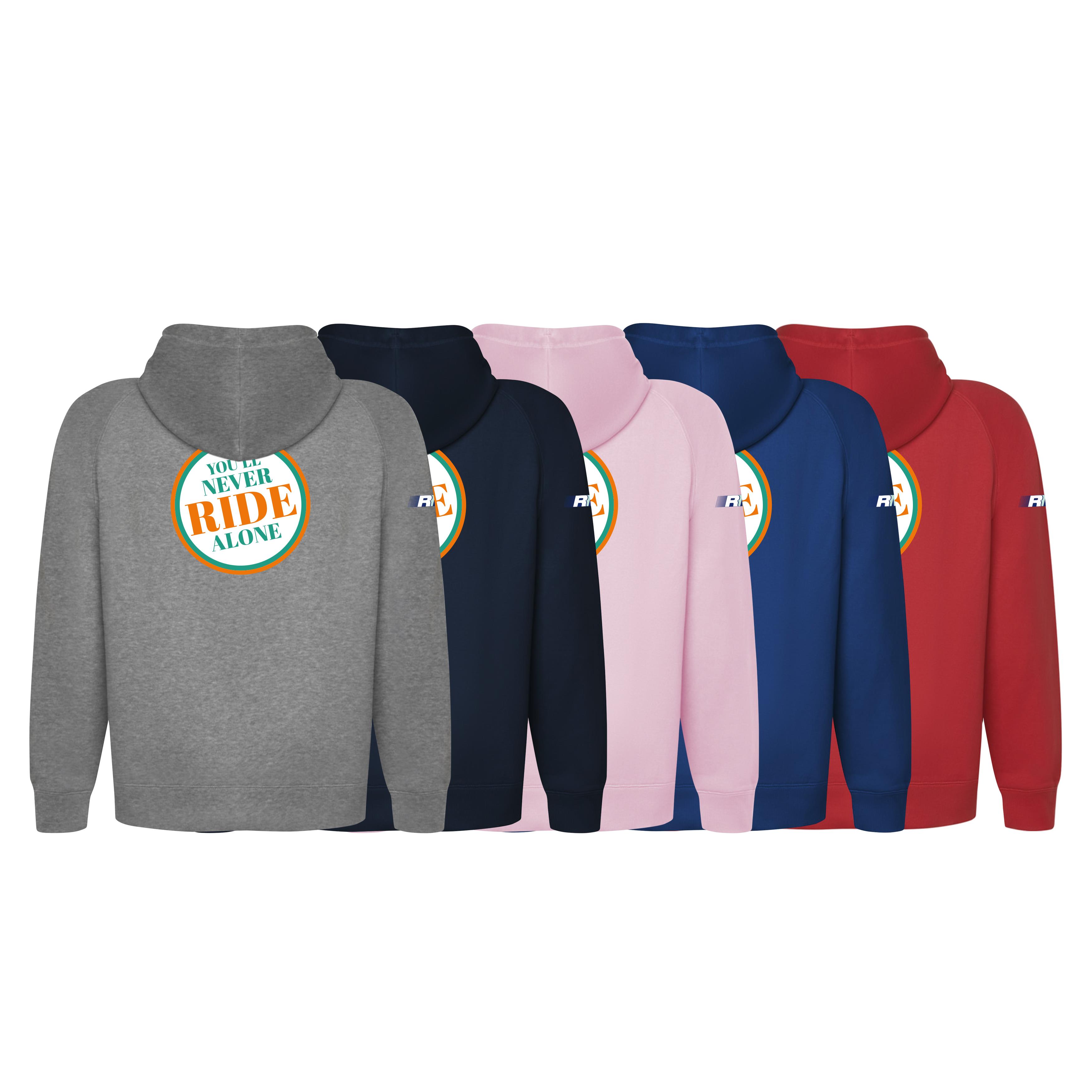 Vinson Kapuzenpullover, Badge „Ride"