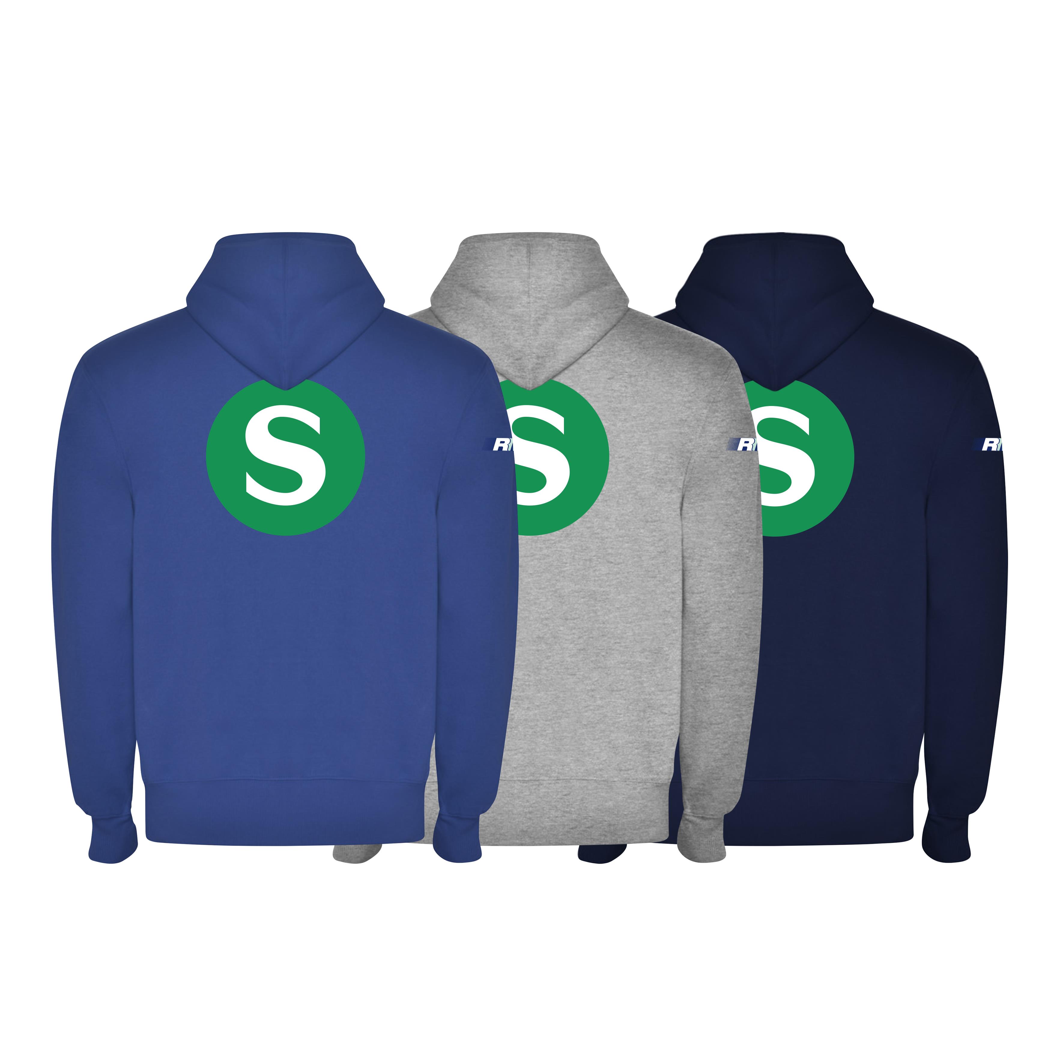 Montblanc Kapuzensweatjacke, S-Bahn-Pikto