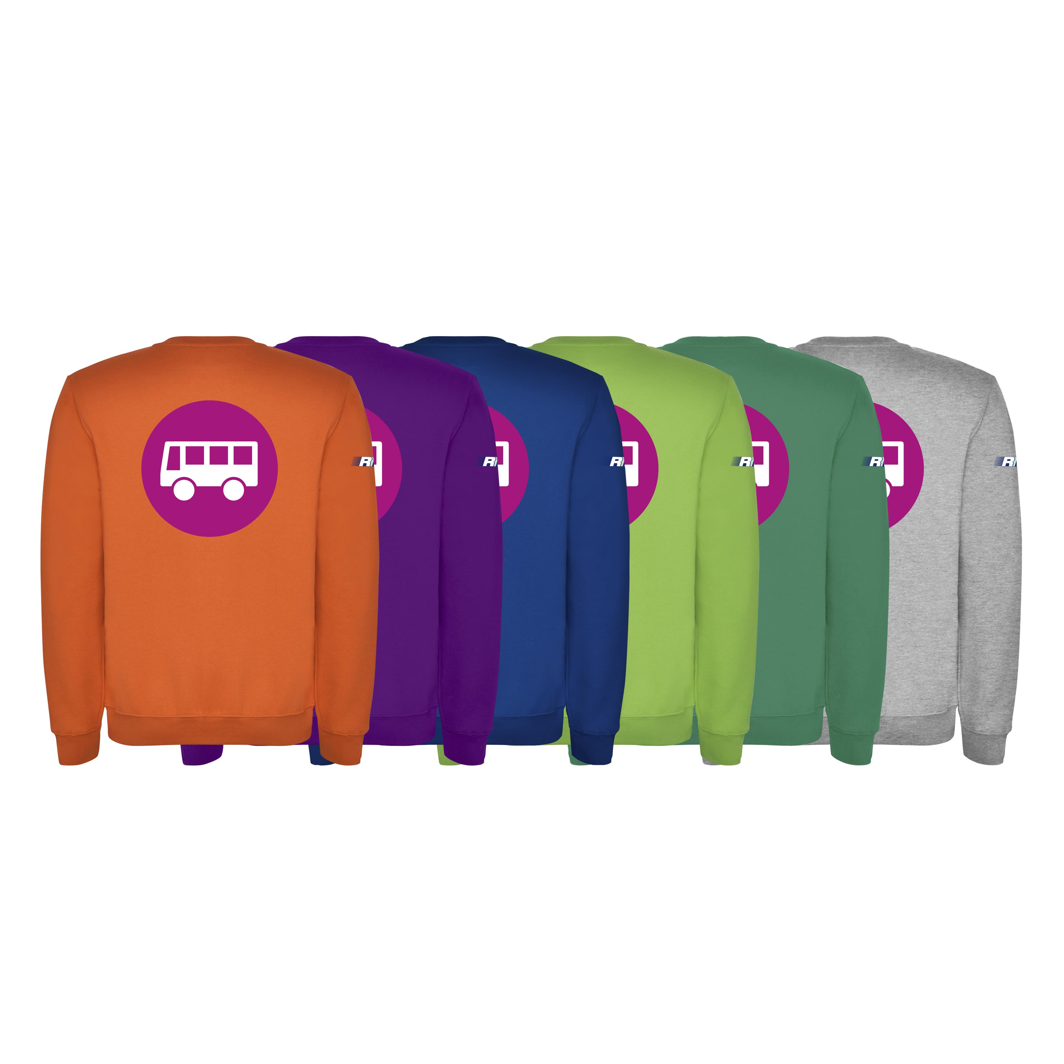 Clasica Sweatshirt, Bus-Pikto