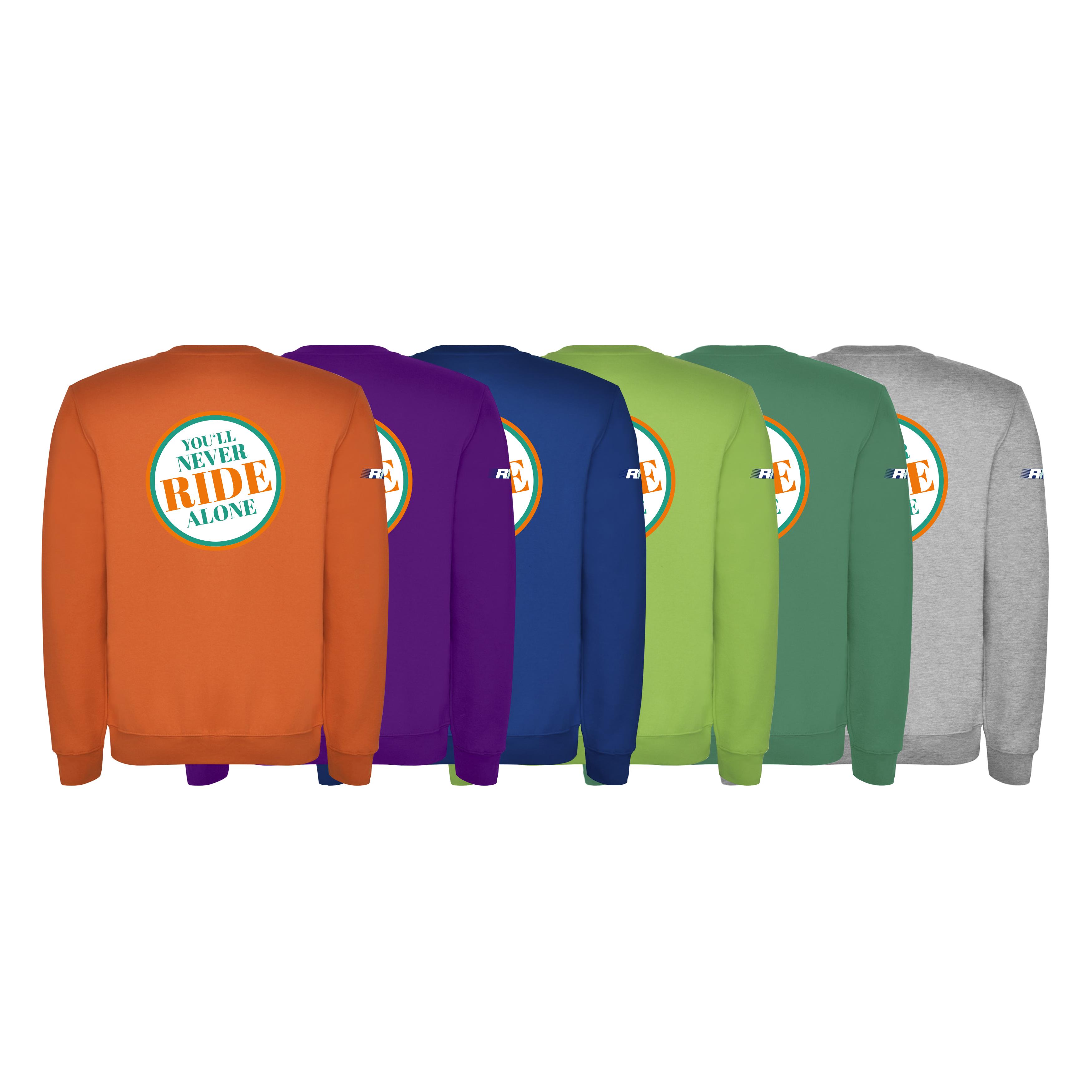 Clasica Sweatshirt, Badge „Ride"
