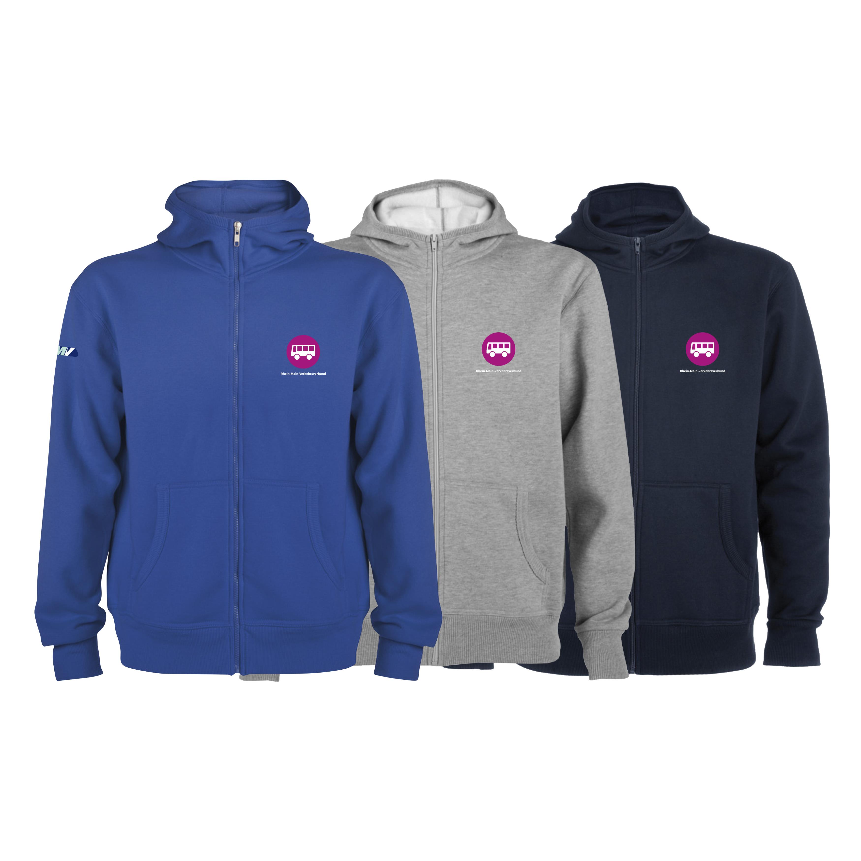 Montblanc Kapuzensweatjacke, Bus-Pikto