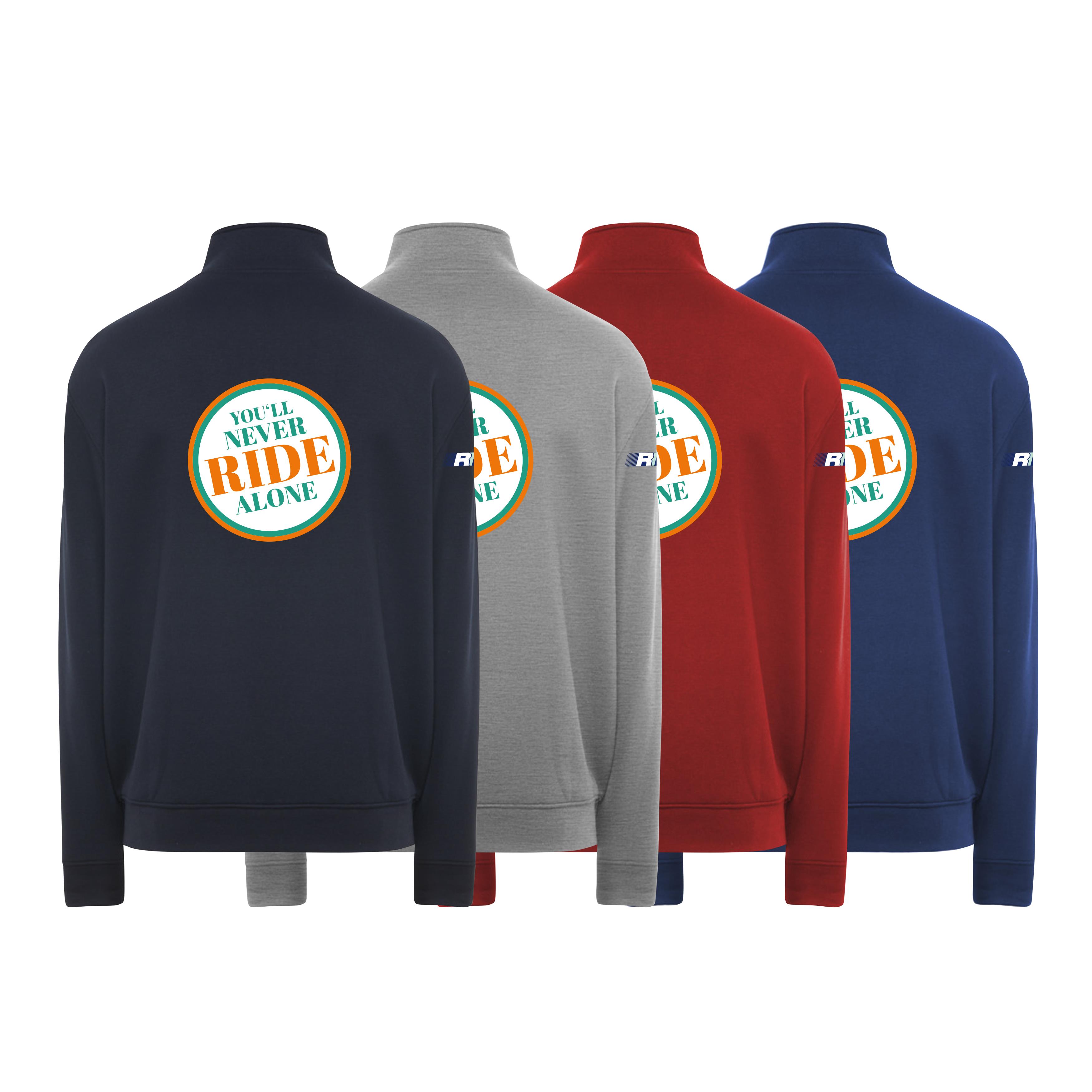 Ulan Sweatjacke , Badge „Ride"