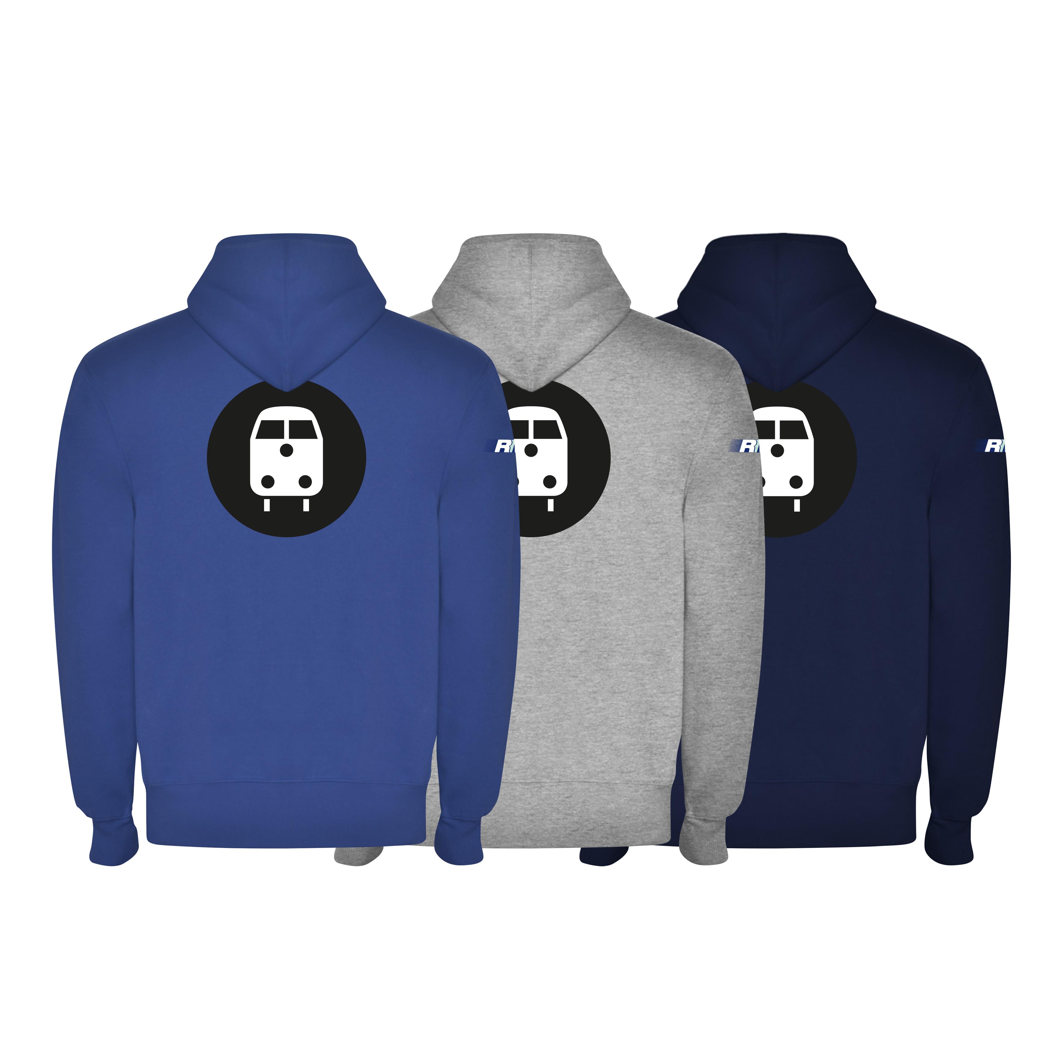 Montblanc Kapuzensweatjacke, Zug-Pikto