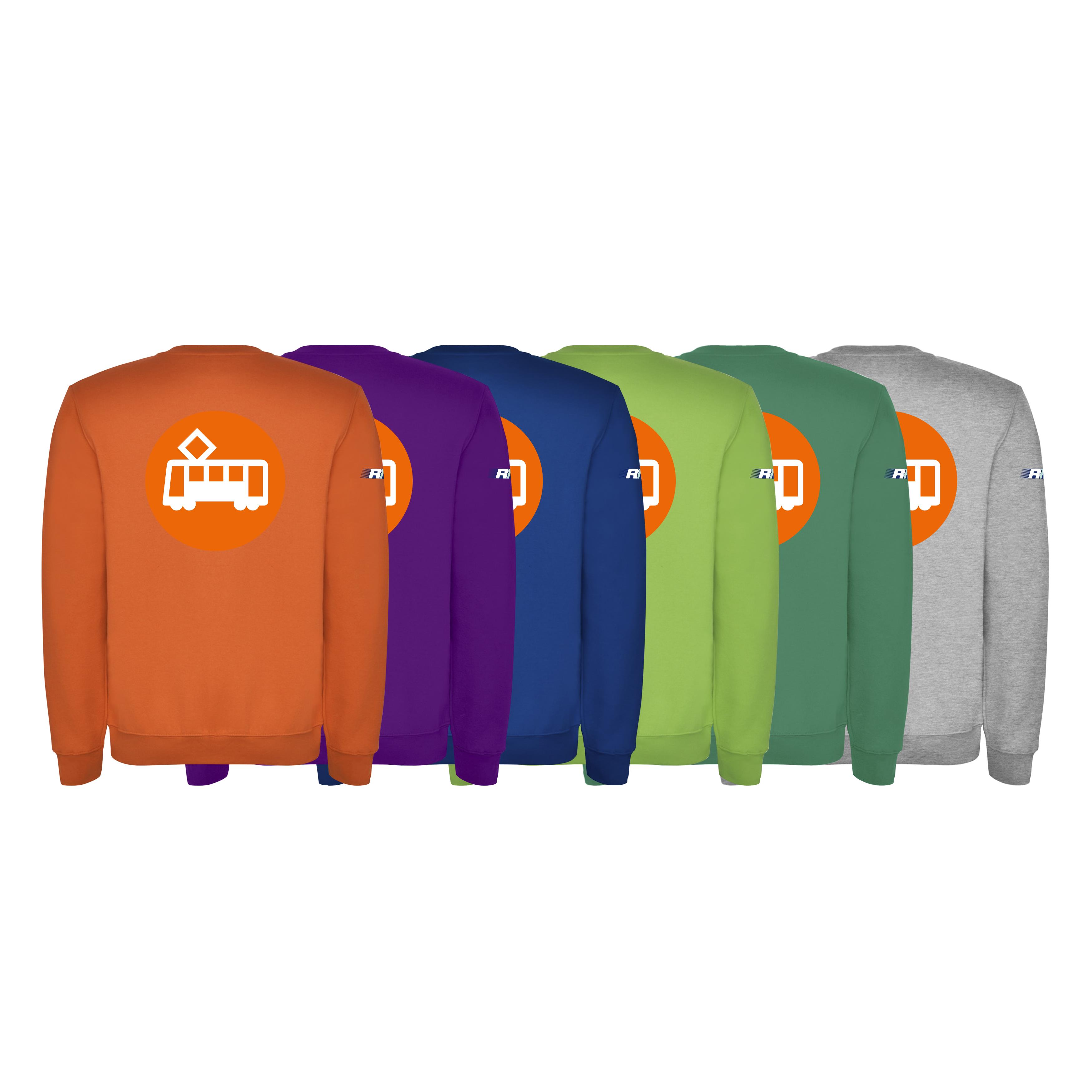 Clasica Sweatshirt, Straßenbahn-Pikto